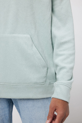 Polaire à capuche en polyester recyclé IQONIQ Trivor