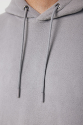 Polaire à capuche en polyester recyclé IQONIQ Trivor