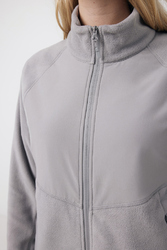 Polaire à zip en polyester recyclé IQONIQ Talung