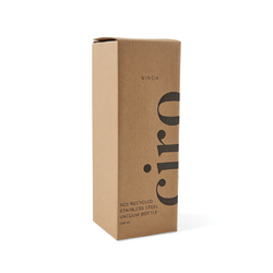 VINGA Bouteille isotherme 580 ml en acier RCS Ciro