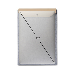 VINGA Pochette pour ordinateur 17' en feutre GRS Albon