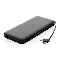 Powerbank 10.000 mAh en plastique RCS Lockhart