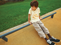 T-shirt pour enfants en coton recyclé IQONIQ Koli