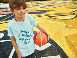 T-shirt pour enfants en coton recyclé IQONIQ Koli