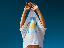 T-shirt coupe décontractée en coton recyclé IQONIQ Kakadu