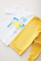 T-shirt coupe décontractée en coton recyclé IQONIQ Kakadu