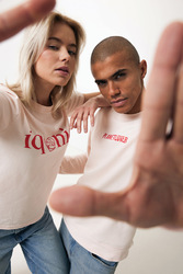 Sweater léger à col rond en coton recyclé IQONIQ Etosha