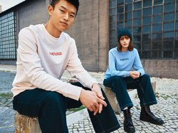 Sweater léger à col rond en coton recyclé IQONIQ Etosha