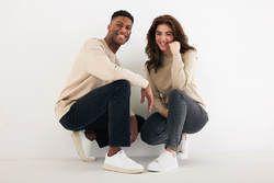 Sweater léger à col rond en coton recyclé IQONIQ Etosha