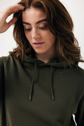 Sweater à capuche léger en coton recyclé IQONIQ Rila
