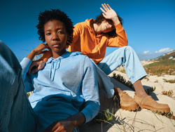 Sweater à capuche léger en coton recyclé IQONIQ Rila