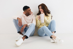 Sweater à capuche léger en coton recyclé IQONIQ Rila