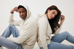 Sweater à capuche léger en coton recyclé IQONIQ Rila