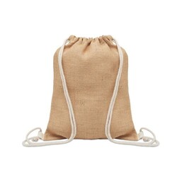 FUKURO Sac à cordon en jute