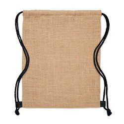 FUKURO Sac à cordon en jute