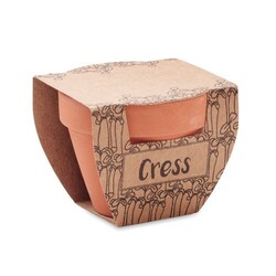 CRESS POT Pot avec graines de cresson