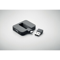SQUARE-C Hub USB 4 ports