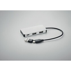 HUB-C Hub USB 3 ports avec câble 20cm
