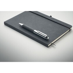 ELEGANOTE Carnet en cuir recyclé et stylo