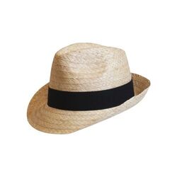 Chapeau paille blanche DOULOS