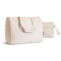 Set sac et trousse coton bio 360g COMBIO