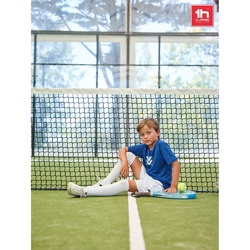 THC RUN KIDS WH. Chaussette de sport mi-mollet pour enfants