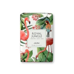 ROYAL JUNGLE. Savons enrichis à l'argile verte (160g)