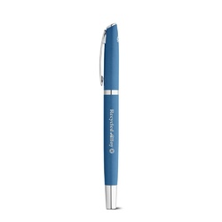 RE-LANDO-SET. Set rollet et stylo bille avec corps en aluminium recyclé (100% rAL)