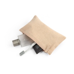 MILLIE. Pochette multifonctions en coton recyclé (70%) et polyester (30% rPET) (140 g/m²) (140 g/m²)