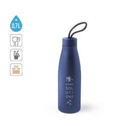 MORGAN. Bouteille en acier inoxydable recyclé à 90% (710 mL)