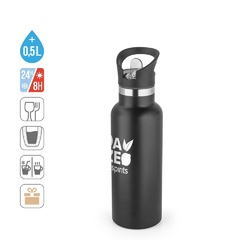 NORTON. Bouteille 570mL en acier inox avec bouchon en PP