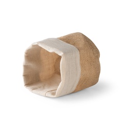 DUCASSE. Sac multi-usage en coton (120g/m²) et toile de jute (260g/m²)