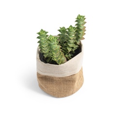 DUCASSE. Sac multi-usage en coton (120g/m²) et toile de jute (260g/m²)