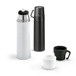 SAFE. Thermos 490mL en acier inox et PP