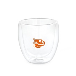AMERICANO. Tasse borosilicaté en verre 220mL