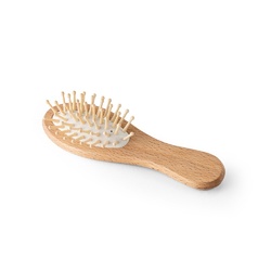 DERN. Brosse à cheveux en bois avec dents en bambou