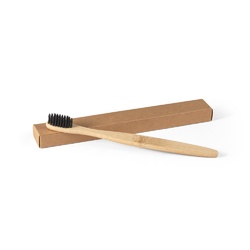 DELANY. Brosse à dents avec corps en bambou et dents en nylon