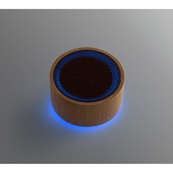 ARBER. Enceinte portable 3W avec autonomie de 2h en bambou et ABS