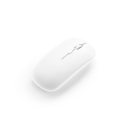 KHAN. Souris sans fil avec batterie 500mAh en ABS recyclé (100 % rABS)