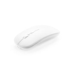 KHAN. Souris sans fil avec batterie 500mAh en ABS recyclé (100 % rABS)