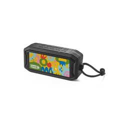 SHEERAN. Enceinte portable 10W avec IPX7 et autonomie de 9h en ABS recyclé
