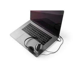 VOLTA. Casque avec câble de 1.2 m en ABS