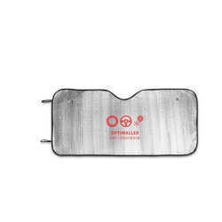 CRADLE. Pare-soleil pour pare-brise de voiture avec revêtement en PE et en aluminium