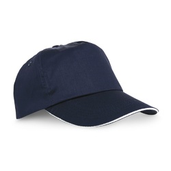 CLAIRE. Casquette sandwich en 100% polyester