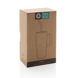 Mug 900ml en acier inoxydable recyclé Embrace RCS