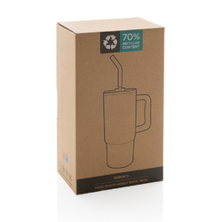 Mug 900ml en acier inoxydable recyclé Embrace RCS