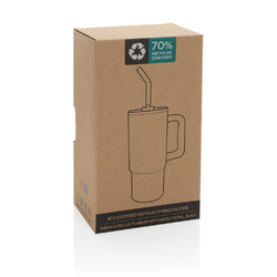 Mug 900ml en acier inoxydable recyclé Embrace RCS