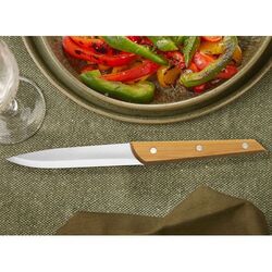 Set de 4 couteaux de table 'Alta', bambou