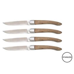 Set de 4 couteaux de table 'Héritage', olivier