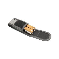 Etui de ceinture en nylon pour pince 'Slim', gris chiné